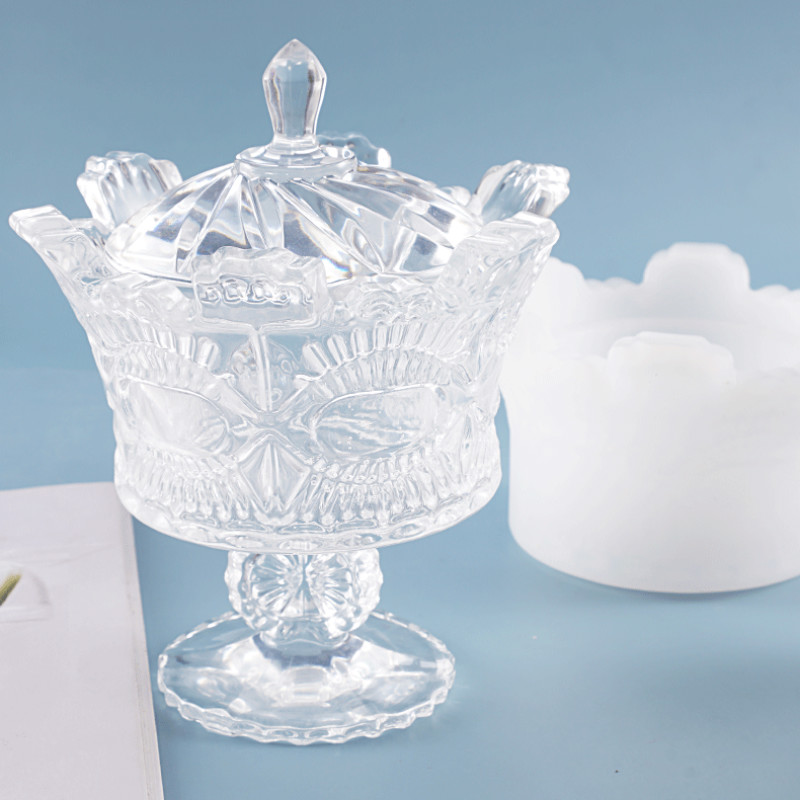 Resin Art Equipment - Boîte de rangement en cristal, moule