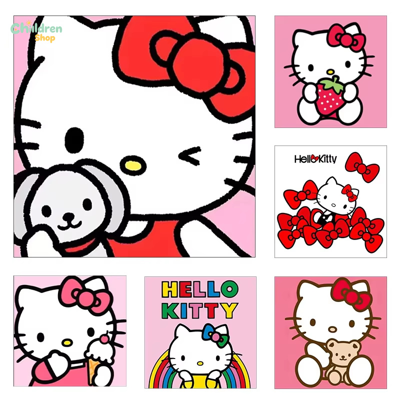 Resin Art Wallpaper - Sanrio Hello Kitty Kawaii pour adultes,