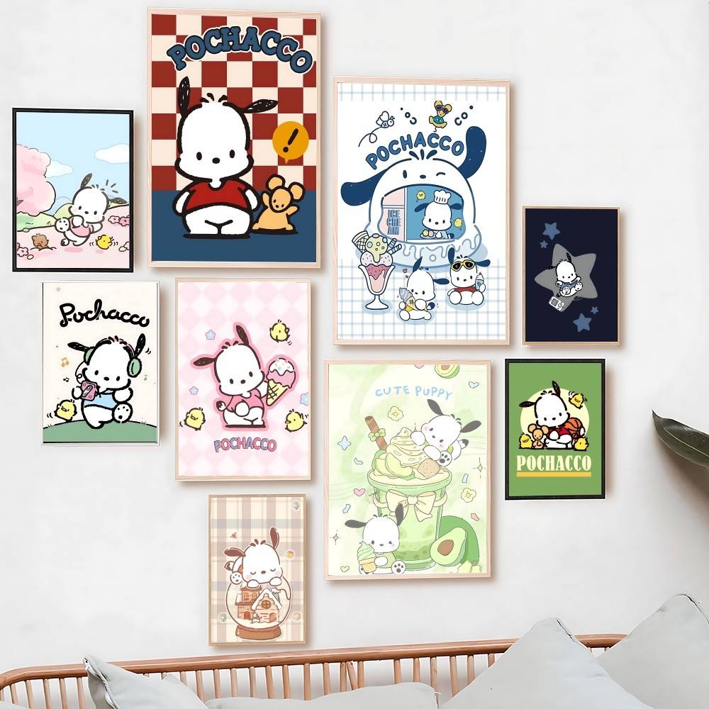 Resin Art Work - Kit de peinture à strass Pochacco,
