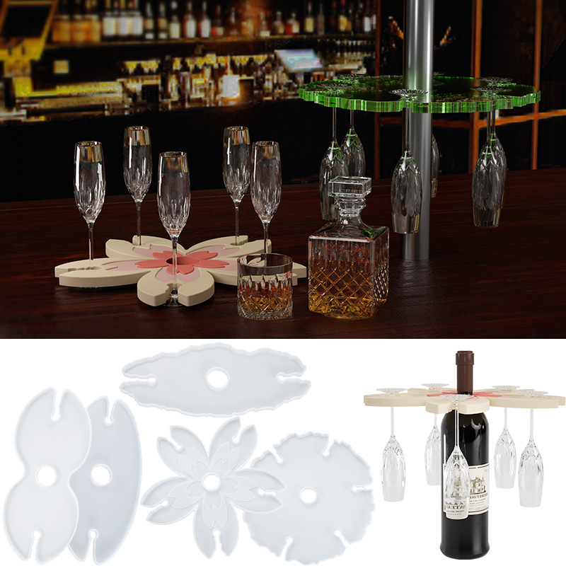 Resin Art Equipment - Moule en silicone à 3 couches
