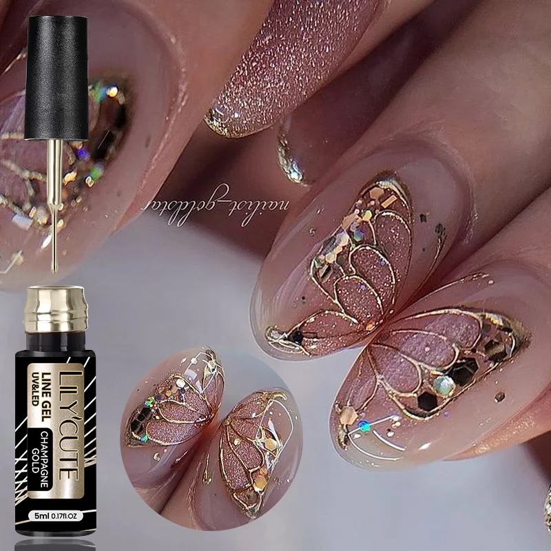Resin Art Rose - LILYCUTE 5ml Super brillant peinture métallique