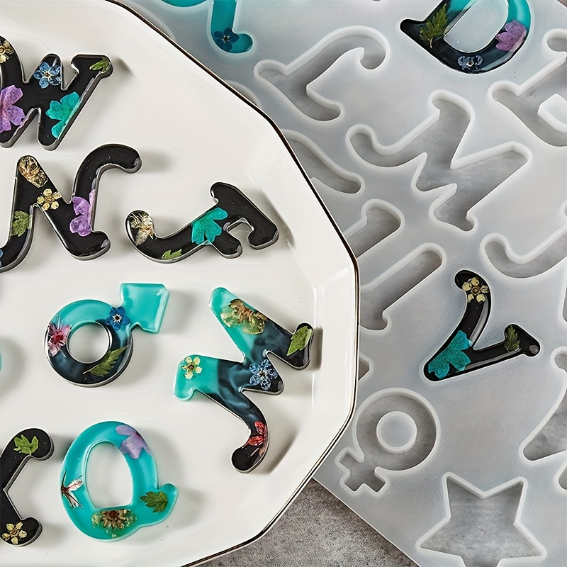 Moule en résine pour miroir st - Resin Art Alphabet avis et prix