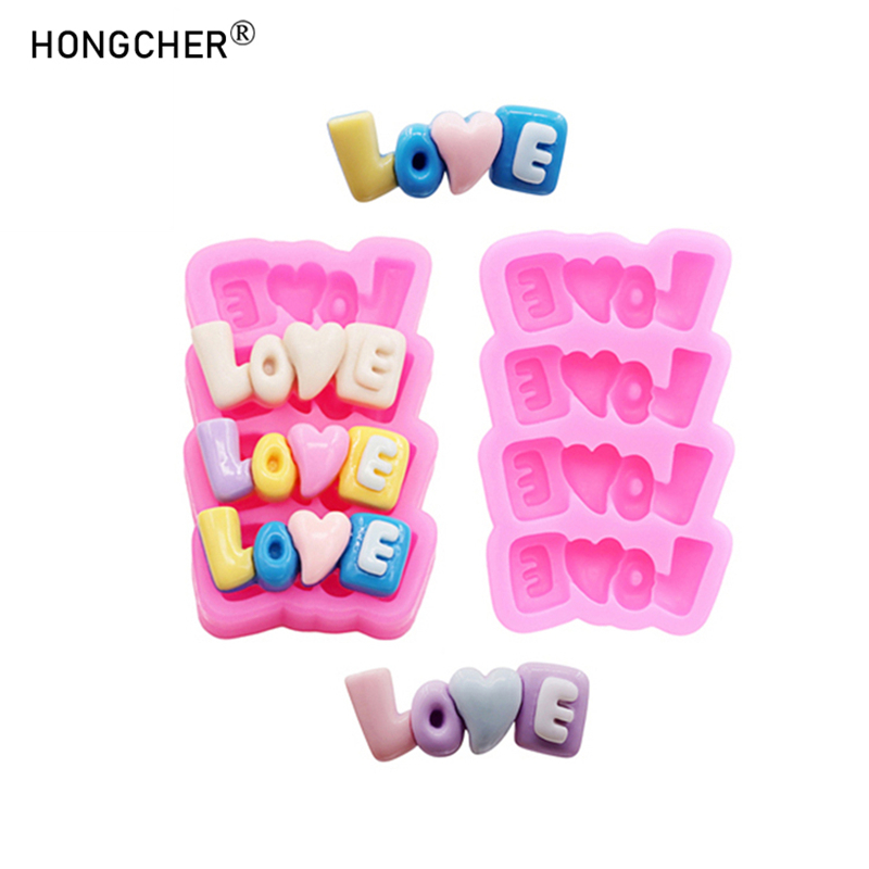 Moule en silicone Lettres LOVE - Resin Art Alphabet avis et prix