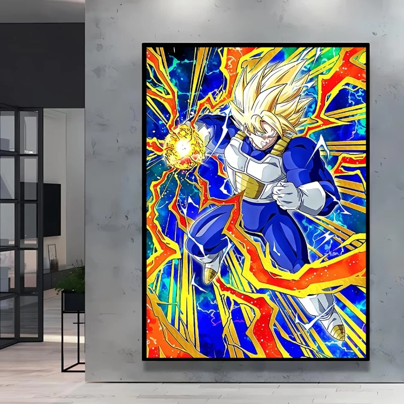 Dragon Ball Gohan, peinture à  - Resin Art Wallpaper avis et prix