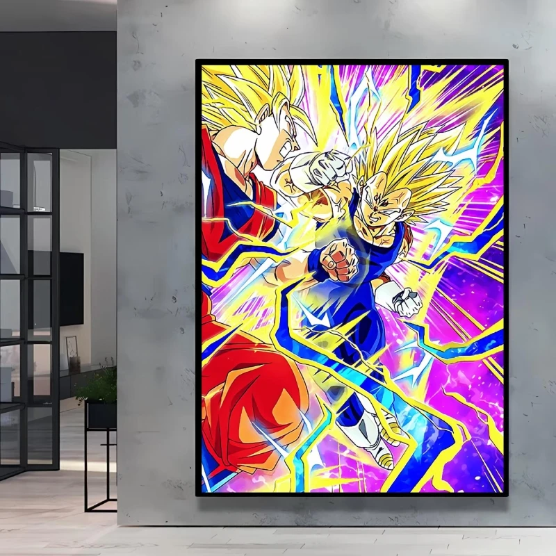 Dragon Ball Gohan, peinture à  - Resin Art Wallpaper avis et prix