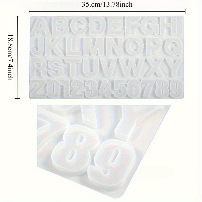 Moule en silicone pour pendent - Resin Art Alphabet avis et prix