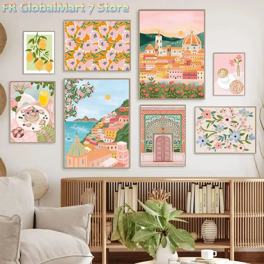 1 pièce, tableau à paillettes, - Resin Art Wallpaper avis et prix