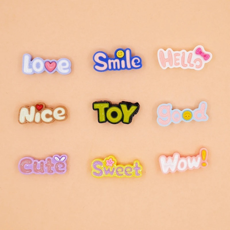 Cabochon en résine à dos plat  - Resin Art Alphabet avis et prix