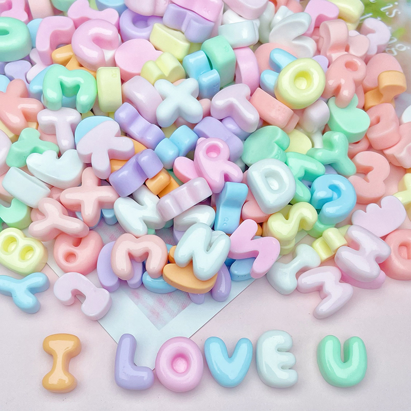 New20Pcs Mini lettres mélangée - Resin Art Alphabet avis et prix