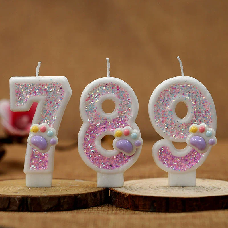 Bougies de gâteau patte de cha - Resin Art Alphabet avis et prix