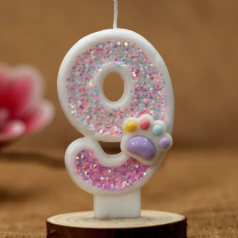 Bougies de gâteau patte de cha - Resin Art Alphabet avis et prix