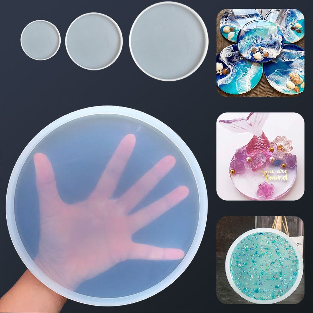 Dessous de verre rond transpar - Resin Art Equipment avis et prix