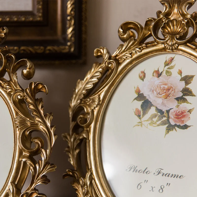 Cadre photo ovale rétro en rés - Resin Art Wedding Gift avis et prix